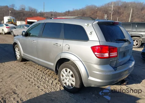 2018 Dodge Journey Se from USA, damaged, VIN 3C4PDCAB2JT427236